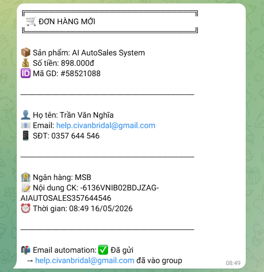 Phản hồi học viên