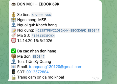 Phản hồi học viên