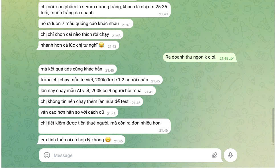 Feedback học viên