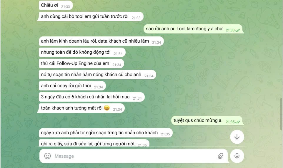 Feedback học viên