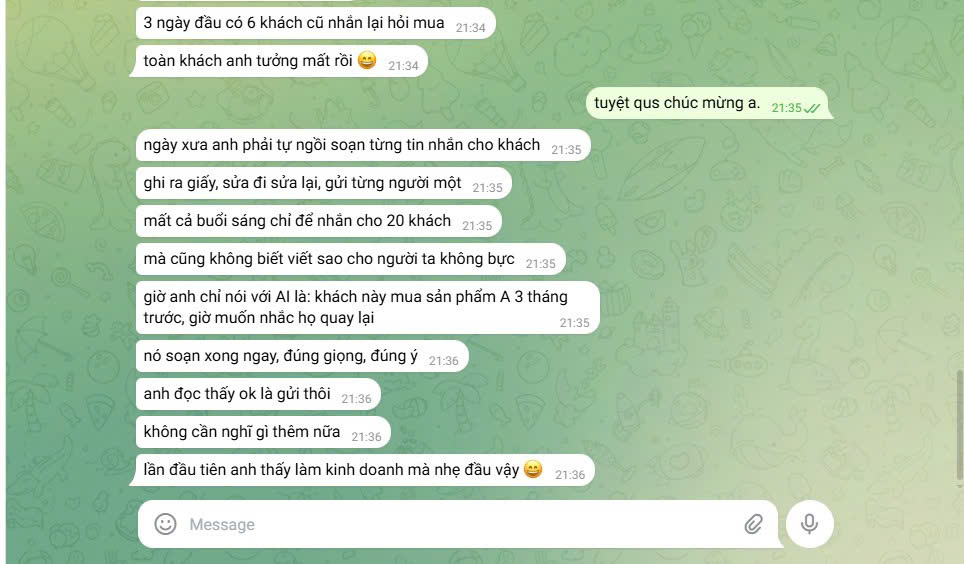 Feedback học viên