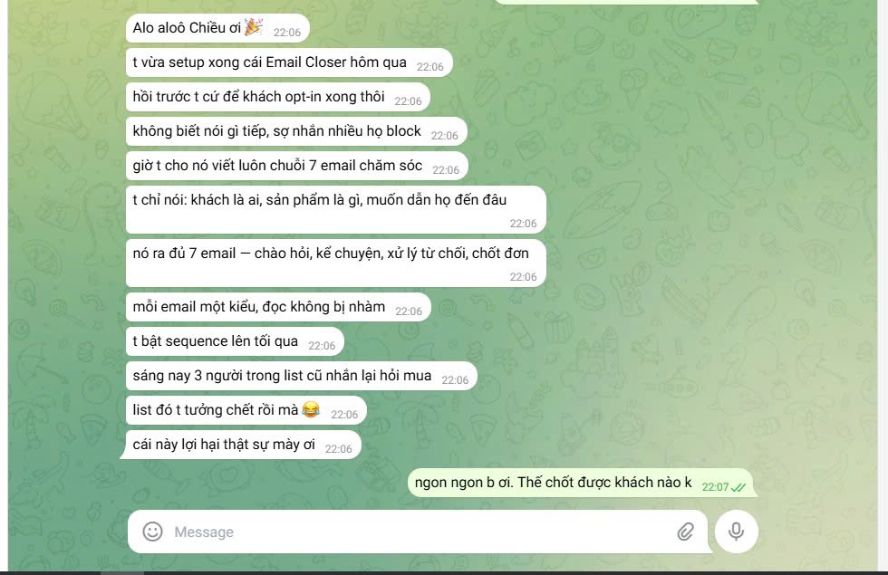 Feedback học viên